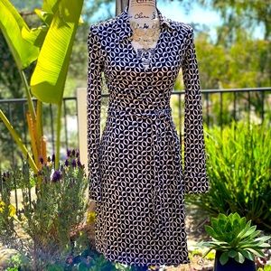 Diane Von Furstenberg Midi Wrap Dress